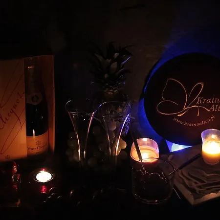 Exclusive Love Suite Z Jacuzzi W Ksztalcie Serca , Krainaalicji Elk Apartment Ełk